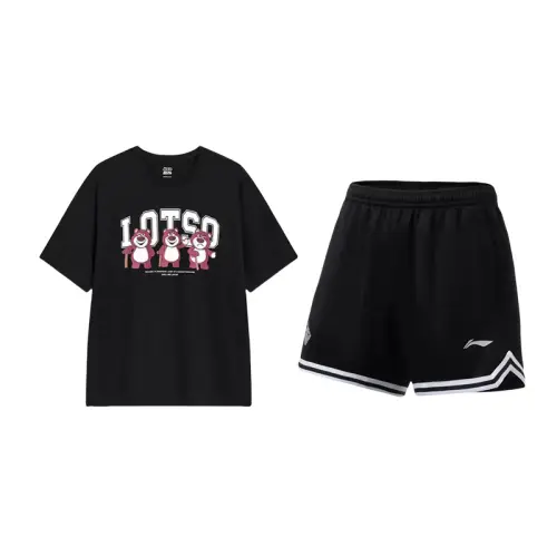 Li Ning Disney Toy Story Collection Casual Sportswear Unisex Black