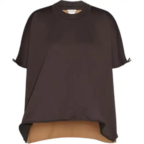 Bottega Veneta T Shirt Women's Chestnut Brown