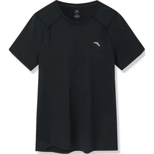 Anta Running Collection Regular Running T Shirt Women's Basic Black