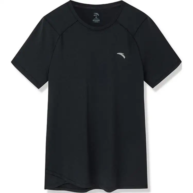 Anta Running Collection Regular Running T Shirt Women's Basic Black