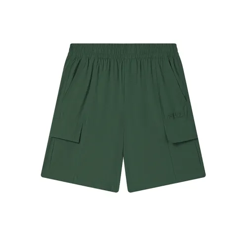 FILA Lifestyle HERITAGE Casual Shorts Men's Scallion Green