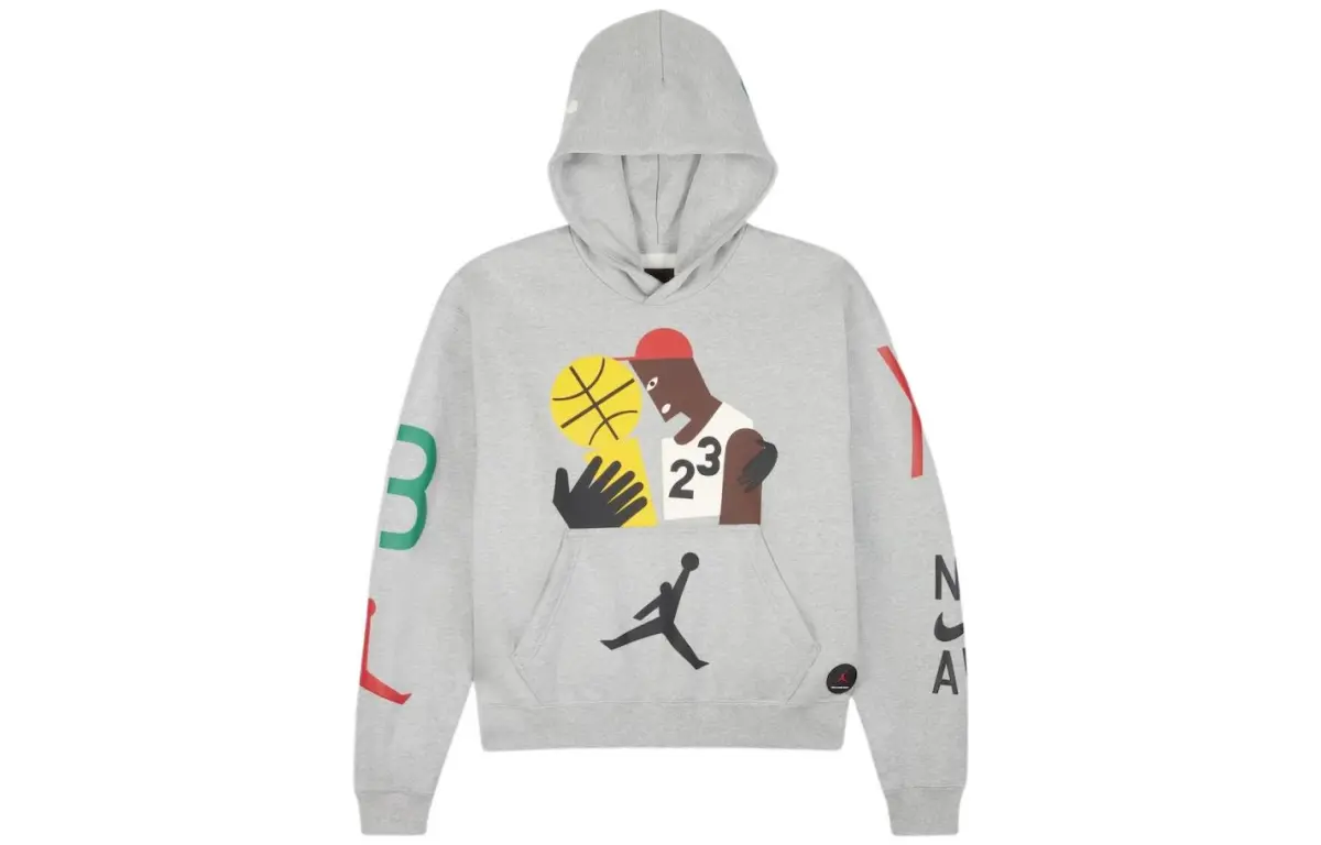 Jordan X Nina Chanel Abney Hoodie Asia Sizing Grey