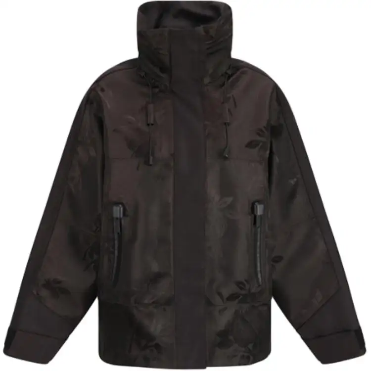 Prada patterned-jacquard padded jacket