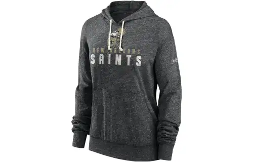 Nike Sweatshirts Women's Black Hooded Moderate Regular