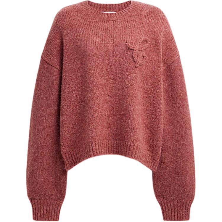 Женский джемпер COACH FW24 (красный)