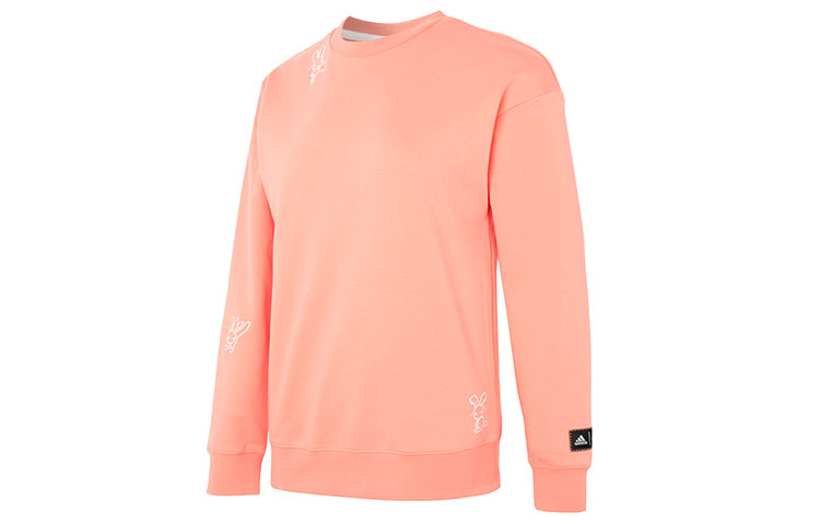 Женское худи adidas CNY sweat (оранжево-красное)