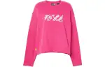 Timberland Sweatshirts Women's Rose Red Crew Neck Moderate