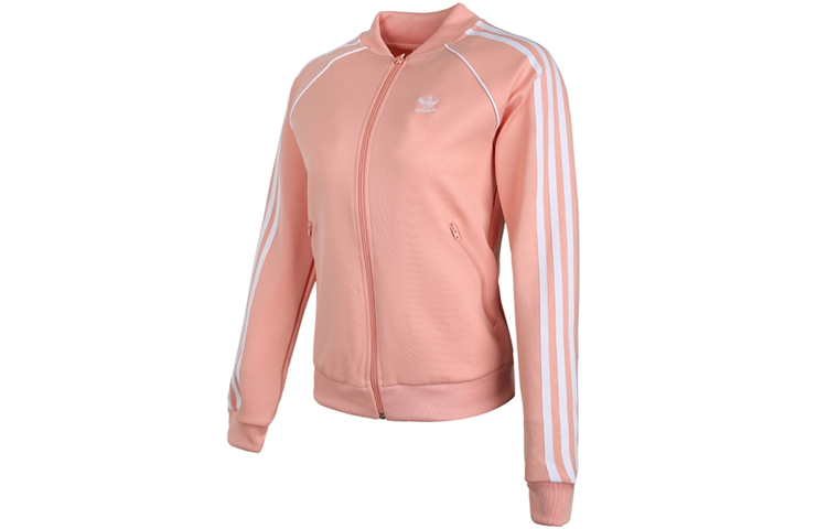 Женская куртка adidas originals SST TT (розовая)