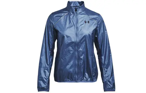 Under Armour Jackets Women's Blue Stand Collar Moderate Other