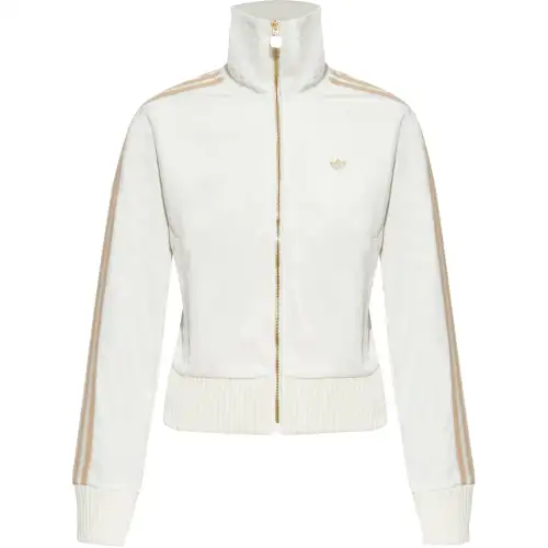 Adidas Originals Logo Plaque Zipped Track Jacket