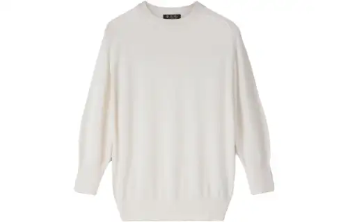 Loro Piana Cashmere Sweater Women's White