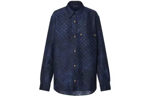 LOUIS VUITTON FW22 Shirt Women's Blue