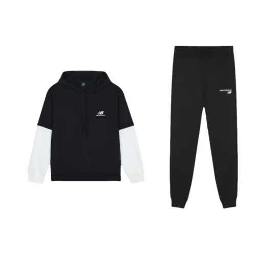 New Balance Sweatshirt Set Unisex Black