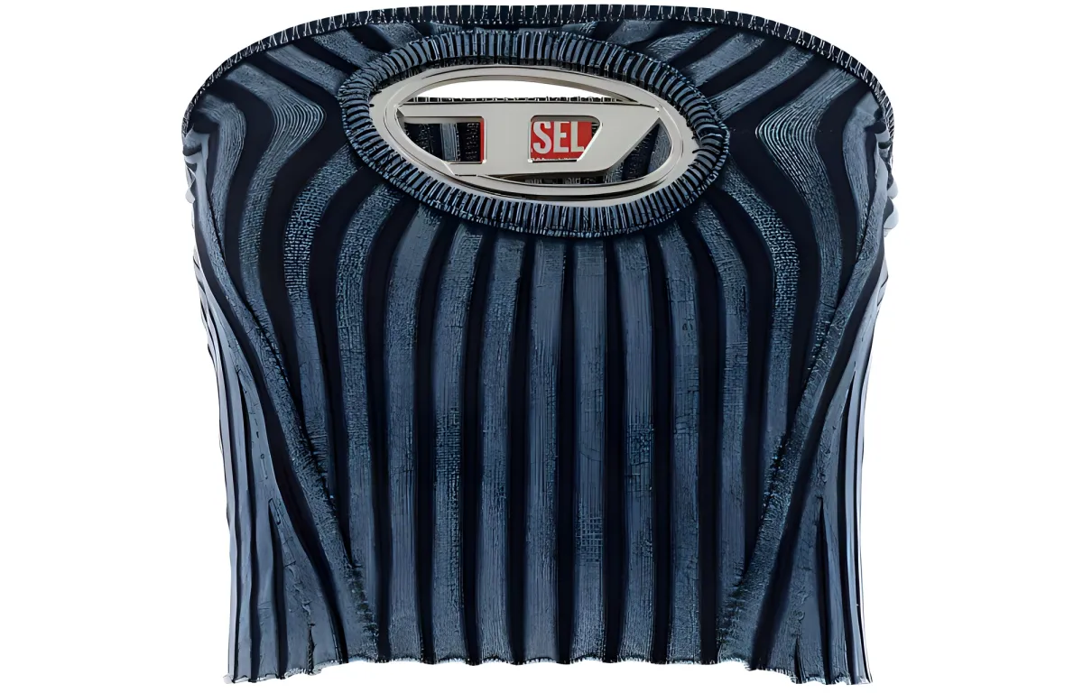 DIESEL M Clarksville Logo Plaque Bandeau Top