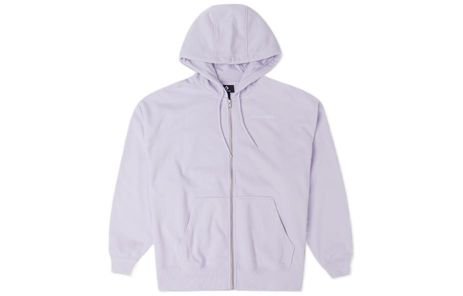 Converse Sweatshirts Women's Purple Hooded Moderate Regular