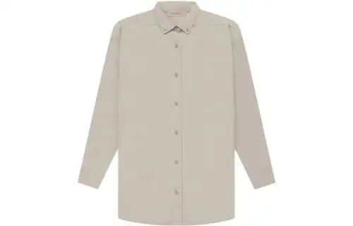 Fear Of God Essentials Women's L/S Oxford Smoke