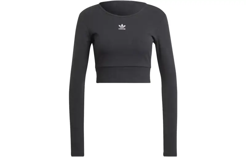 Adidas Originals Essential Ribbed Crop Top
