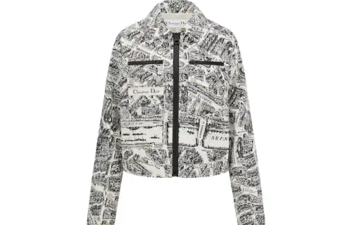 DIOR Jackets & Coats Women's Gray