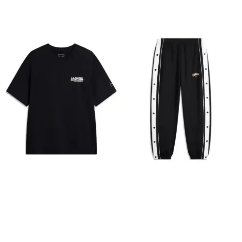 Li Ning Casual Sportswear Men's Crew Neck Moderate