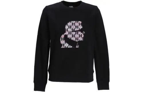 KARL LAGERFELD / Karl Lagerfeld Jeans Long-Sleeved Crewneck Sweatshirt