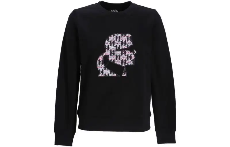 KARL LAGERFELD / Karl Lagerfeld Jeans Long-Sleeved Crewneck Sweatshirt