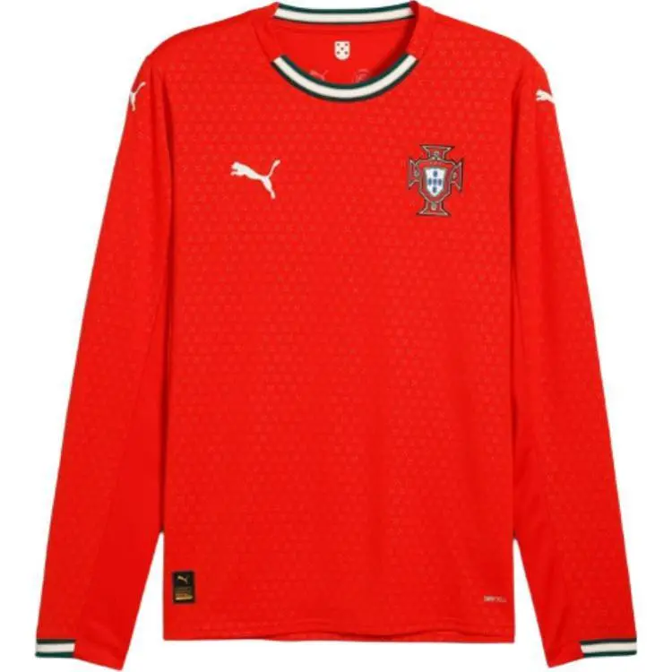 PUMA Portugal National Football Team Soccer Jersey Fan Edition Unisex Red