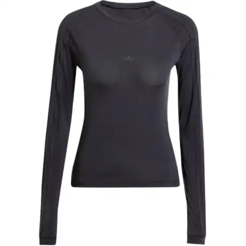 Adidas Originals 3S Raglan Sleeve T Shirt Women's Black