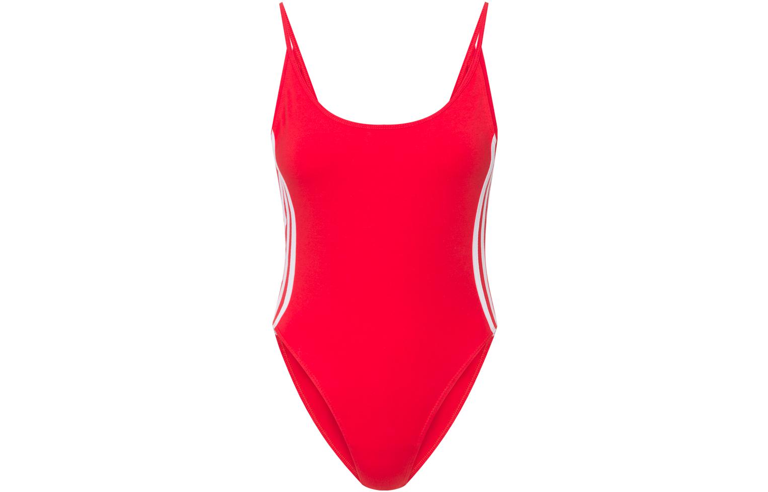 Женское боди adidas Originals Body (красное)