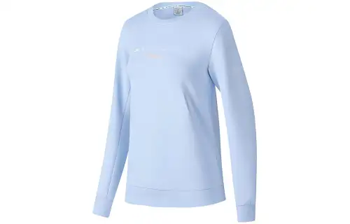 Skechers Sweatshirts Women's Moon White Blue Crew Neck Moderate Other