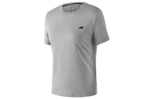 Skechers T Shirts Women's Crew Neck Moderate Straight Fit