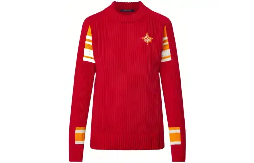 LOUIS VUITTON FW22 Sweater Women's Red