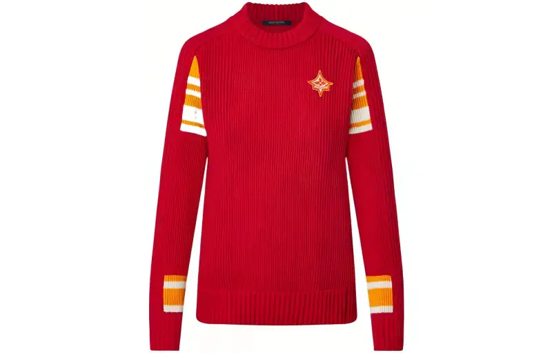 LOUIS VUITTON FW22 Sweater Women's Red
