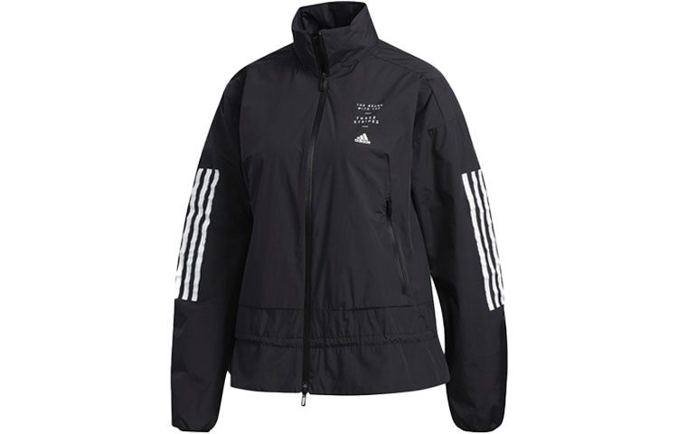 Женская куртка adidas (черная) — фото 1