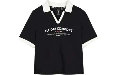 Skechers Polo Shirt Women's Carbon Black