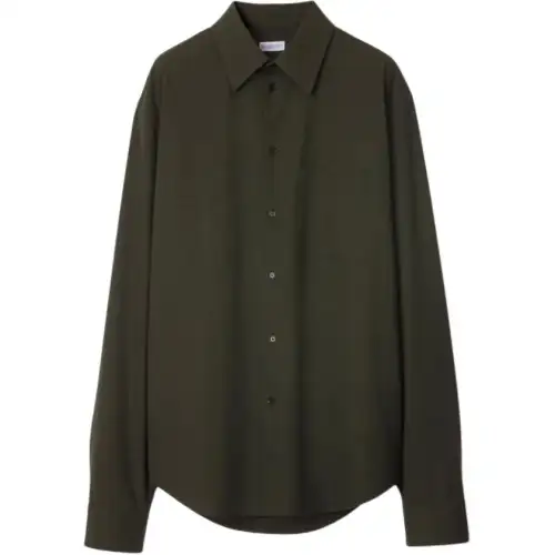 Burberry Shirt Women's Olive Green