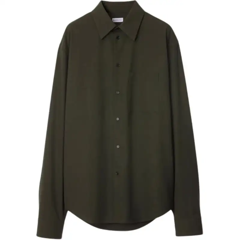 Burberry Shirt Women's Olive Green