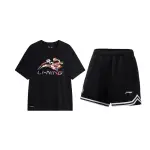 Li Ning Herbal Tea T Casual Sportswear Unisex Black