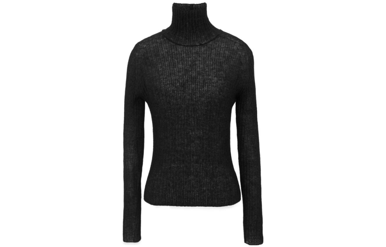 Женский свитер SAINT LAURENT FW23 (черный)