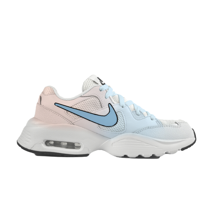Nike Air Max Fusion Abrasion Resistant Slip Resistant Low top Running Shoes Women’s Blue Pink