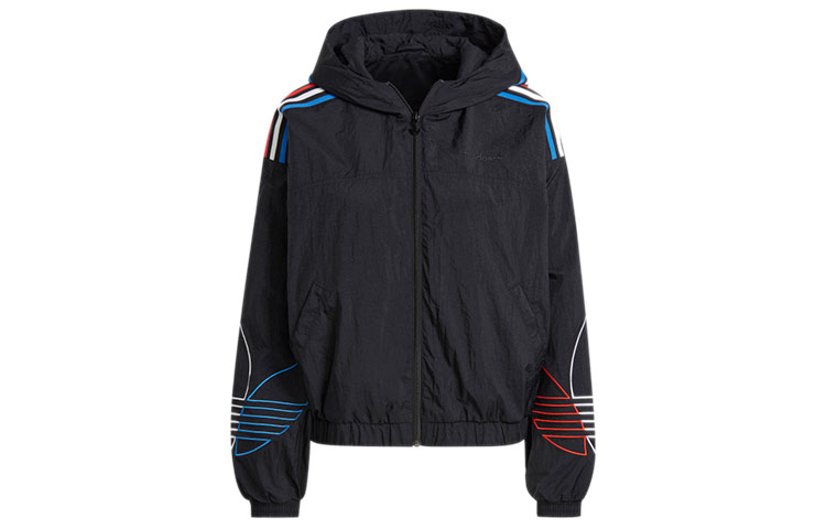 Женская куртка adidas originals Windbreaker (черная) — фото 1