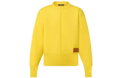 LOUIS VUITTON FW22 Sweater Women's Yellow