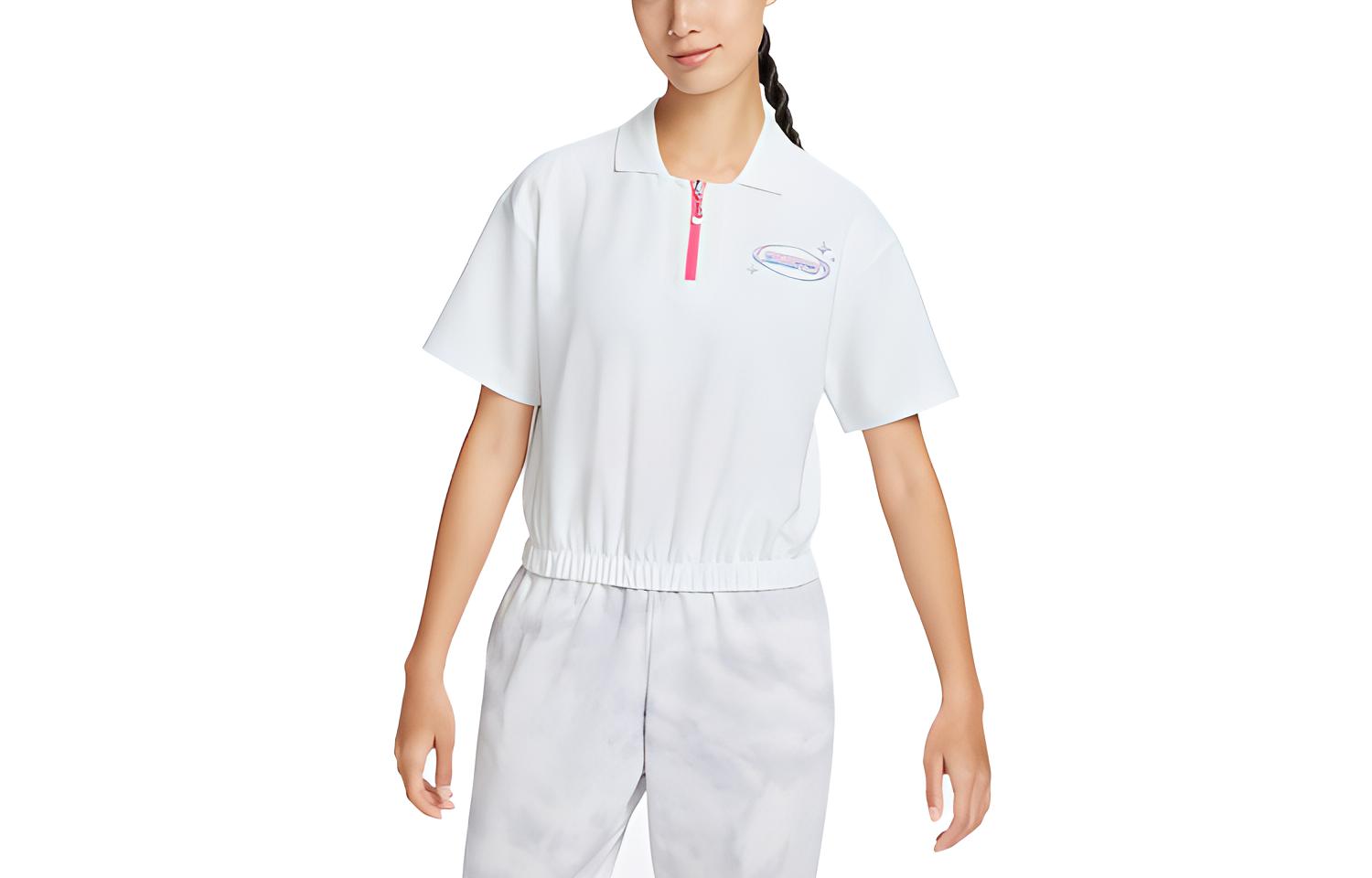 Женская футболка-поло Nike Sportswear (белая)