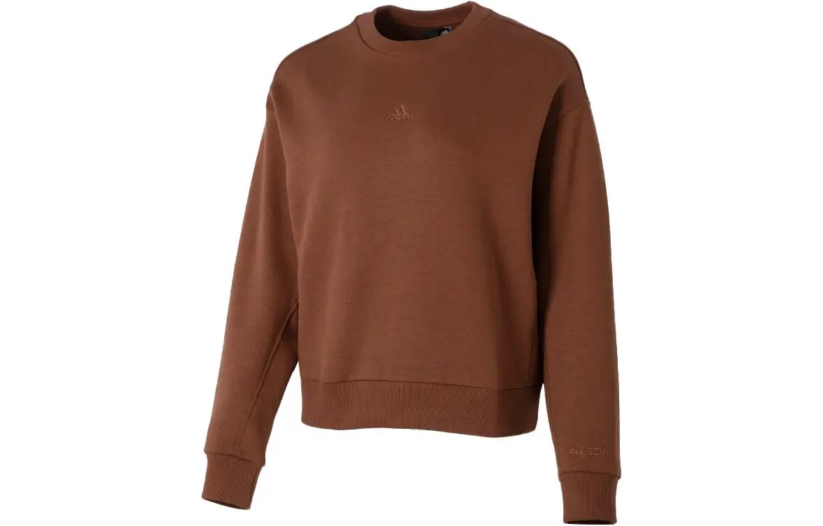 Adidas Sweatshirt Women's Dark Brown