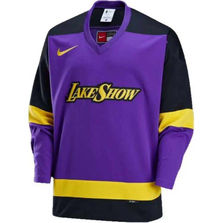 Nike Los Angeles Lakers City Edition Men's Nike Nba Hockey Jersey