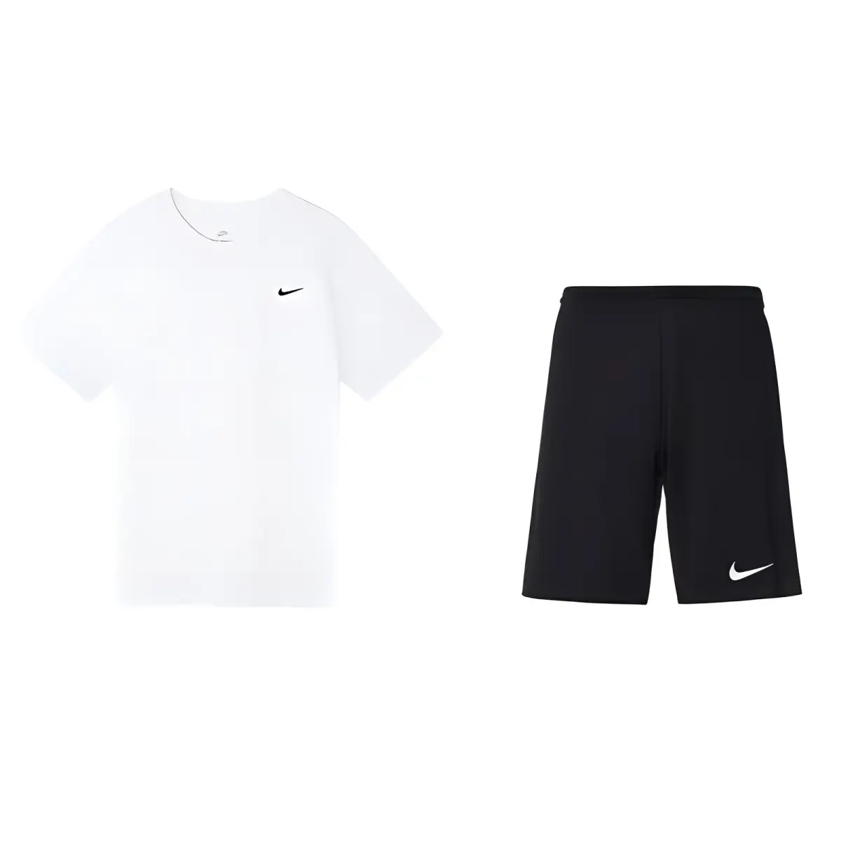 Nike Casual Sportswear Sets Men's Crew Neck Moderate