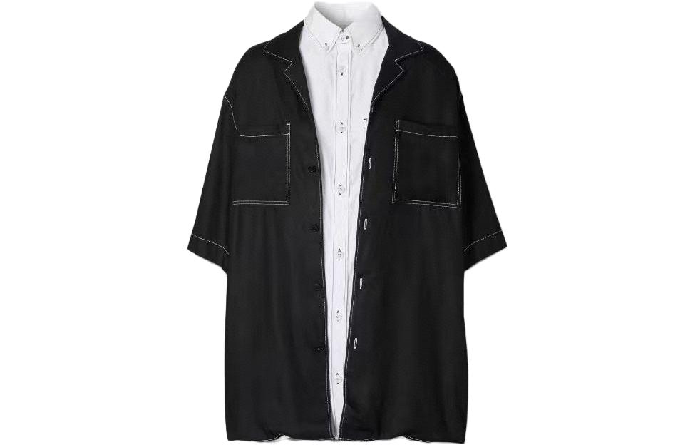 Женская рубашка Burberry (черная)
