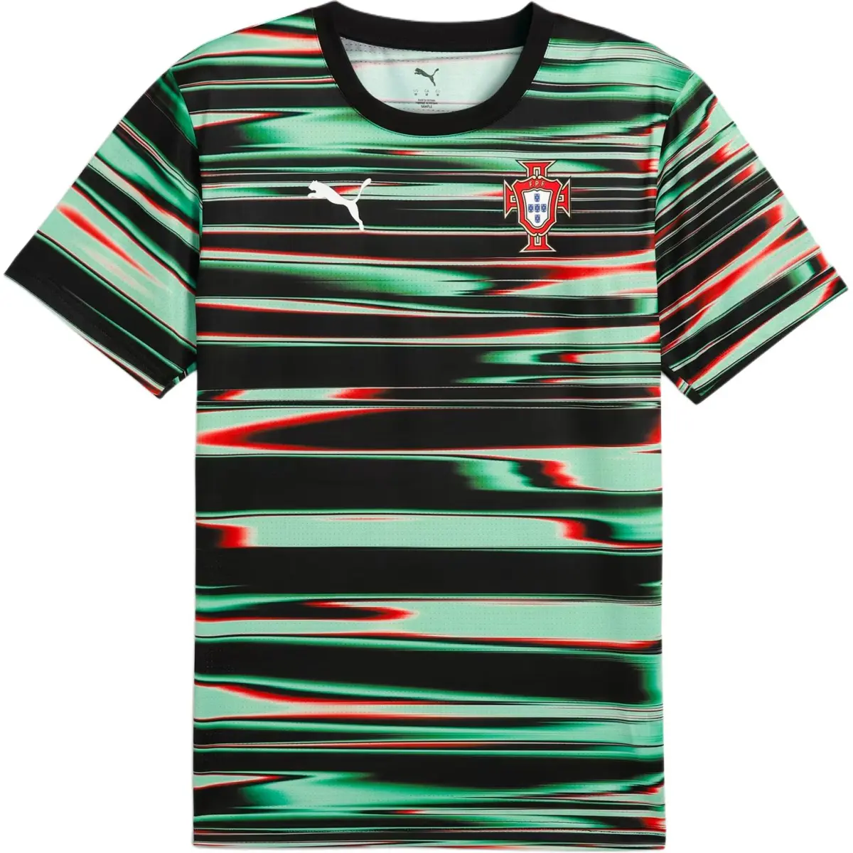 PUMA Portugal National Football Team Soccer Jersey Men's Black/Green