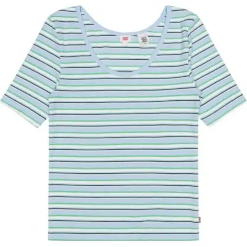 Levis Regular T Shirt Women's Blue