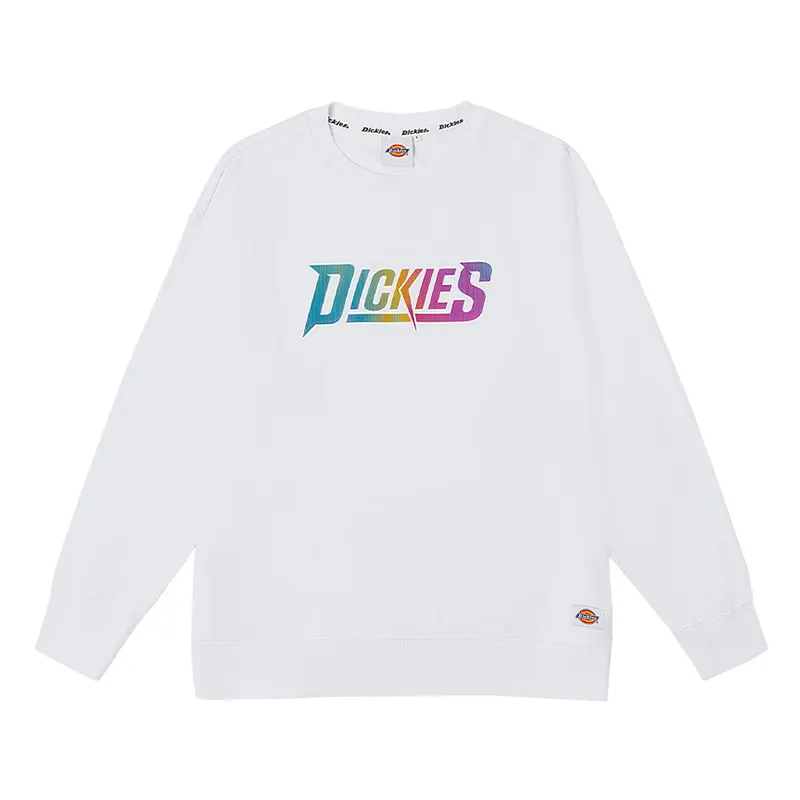 Dickies Sweatshirts Women's White V-neck Moderate Regular