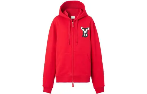 【Previous Season】Rabbit logo-print cotton hoodie